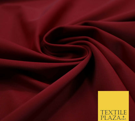 DEEP MAROON Premium SCUBA Dress Craft Fabric with Stretch Swimwear 58" 5312