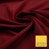 DEEP MAROON Premium SCUBA Dress Craft Fabric with Stretch Swimwear 58" 5312