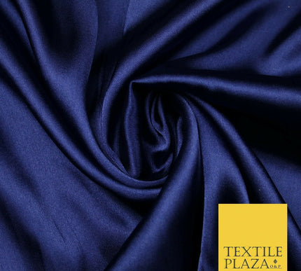 OVER 40 COLOURS - Fine Silky Soft Charmeuse Satin Dress Fabric Draping Lining