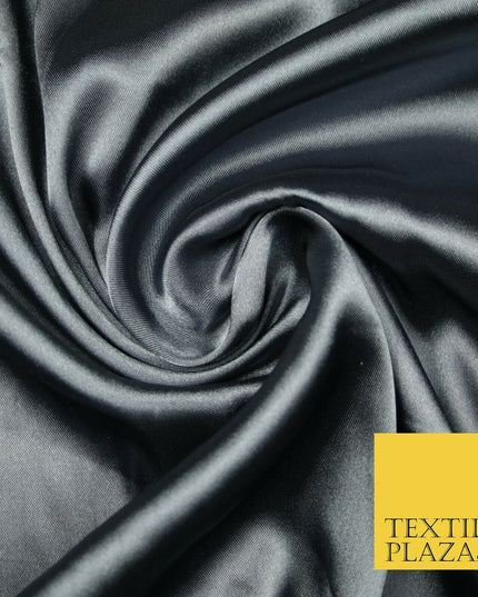 OVER 40 COLOURS - Fine Silky Soft Charmeuse Satin Dress Fabric Draping Lining