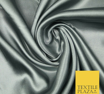 OVER 40 COLOURS - Fine Silky Soft Charmeuse Satin Dress Fabric Draping Lining