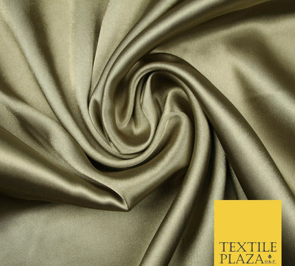 OVER 40 COLOURS - Fine Silky Soft Charmeuse Satin Dress Fabric Draping Lining