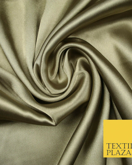 OVER 40 COLOURS - Fine Silky Soft Charmeuse Satin Dress Fabric Draping Lining
