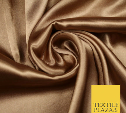 OVER 40 COLOURS - Fine Silky Soft Charmeuse Satin Dress Fabric Draping Lining