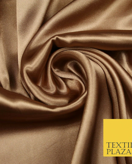 OVER 40 COLOURS - Fine Silky Soft Charmeuse Satin Dress Fabric Draping Lining