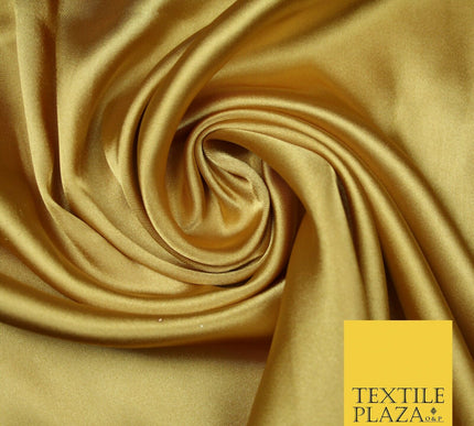 OVER 40 COLOURS - Fine Silky Soft Charmeuse Satin Dress Fabric Draping Lining