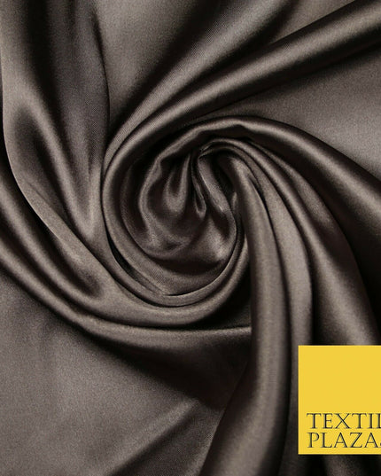 OVER 40 COLOURS - Fine Silky Soft Charmeuse Satin Dress Fabric Draping Lining