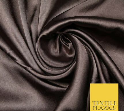 OVER 40 COLOURS - Fine Silky Soft Charmeuse Satin Dress Fabric Draping Lining