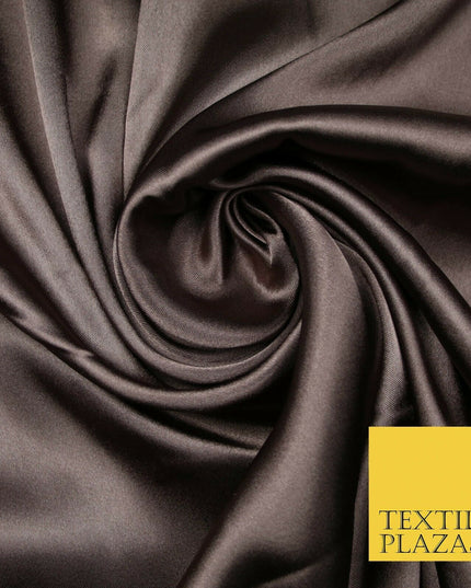 OVER 40 COLOURS - Fine Silky Soft Charmeuse Satin Dress Fabric Draping Lining
