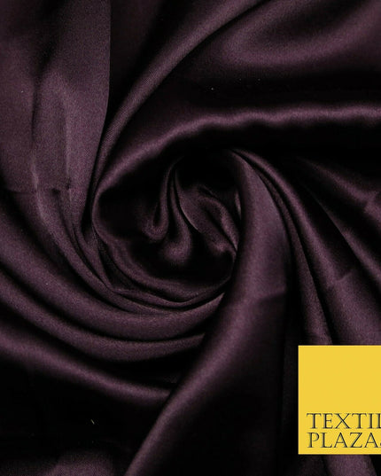 OVER 40 COLOURS - Fine Silky Soft Charmeuse Satin Dress Fabric Draping Lining