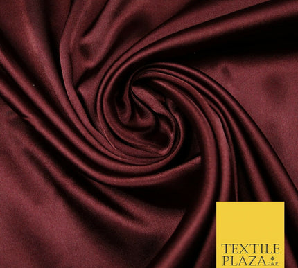 OVER 40 COLOURS - Fine Silky Soft Charmeuse Satin Dress Fabric Draping Lining