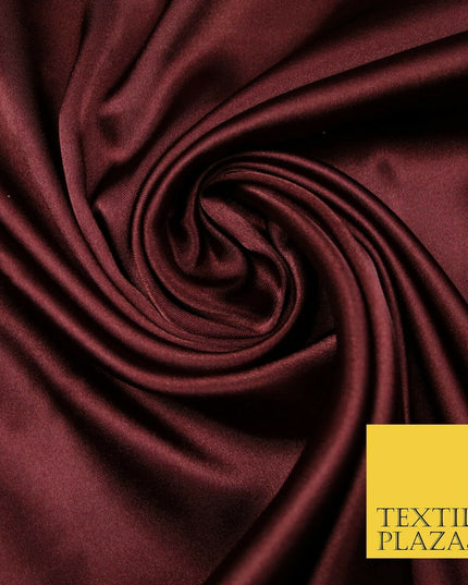 OVER 40 COLOURS - Fine Silky Soft Charmeuse Satin Dress Fabric Draping Lining