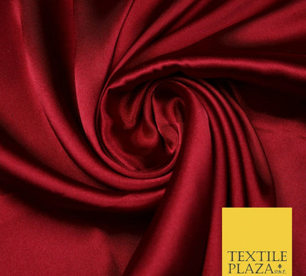 OVER 40 COLOURS - Fine Silky Soft Charmeuse Satin Dress Fabric Draping Lining