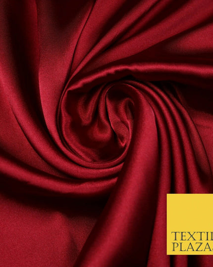 OVER 40 COLOURS - Fine Silky Soft Charmeuse Satin Dress Fabric Draping Lining