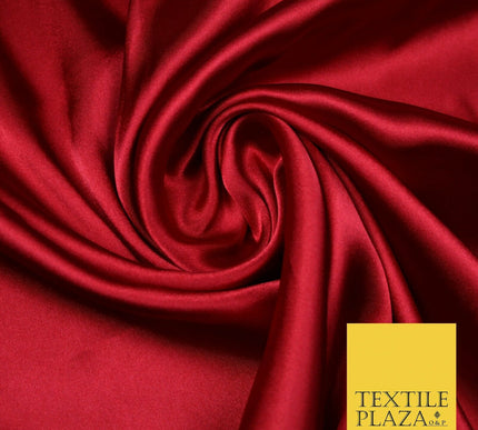 OVER 40 COLOURS - Fine Silky Soft Charmeuse Satin Dress Fabric Draping Lining