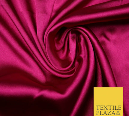 OVER 40 COLOURS - Fine Silky Soft Charmeuse Satin Dress Fabric Draping Lining