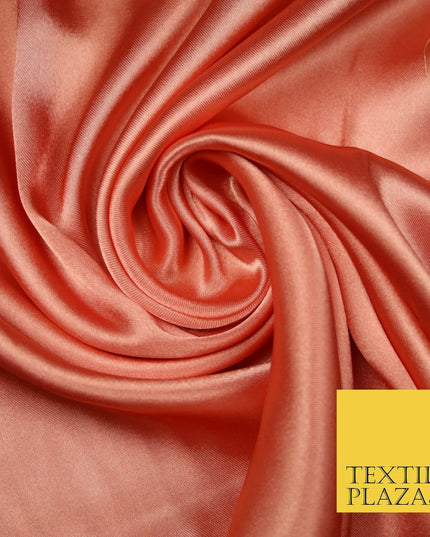 OVER 40 COLOURS - Fine Silky Soft Charmeuse Satin Dress Fabric Draping Lining