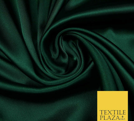 OVER 40 COLOURS - Fine Silky Soft Charmeuse Satin Dress Fabric Draping Lining