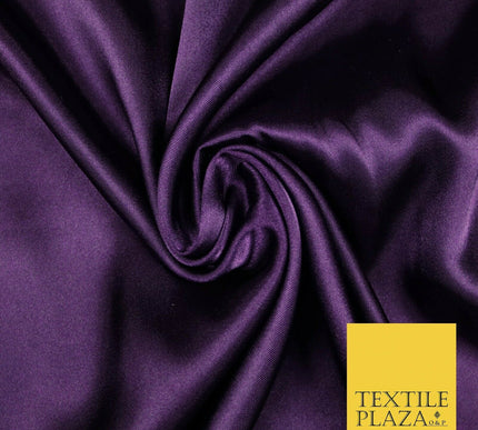 OVER 40 COLOURS - Fine Silky Soft Charmeuse Satin Dress Fabric Draping Lining