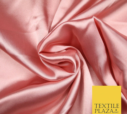 OVER 40 COLOURS - Fine Silky Soft Charmeuse Satin Dress Fabric Draping Lining