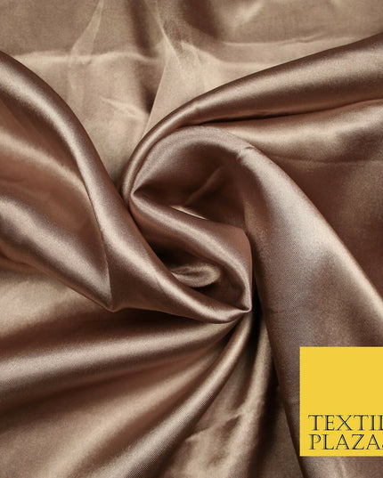 OVER 40 COLOURS - Fine Silky Soft Charmeuse Satin Dress Fabric Draping Lining