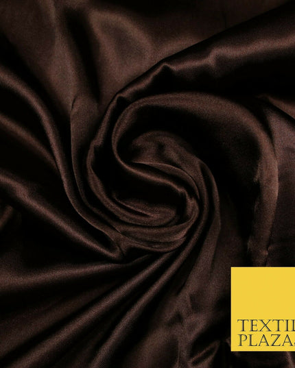 OVER 40 COLOURS - Fine Silky Soft Charmeuse Satin Dress Fabric Draping Lining