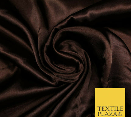 OVER 40 COLOURS - Fine Silky Soft Charmeuse Satin Dress Fabric Draping Lining