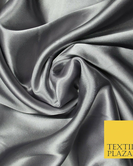 OVER 40 COLOURS - Fine Silky Soft Charmeuse Satin Dress Fabric Draping Lining