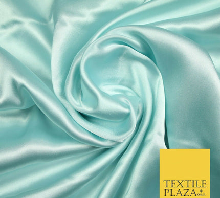 OVER 40 COLOURS - Fine Silky Soft Charmeuse Satin Dress Fabric Draping Lining