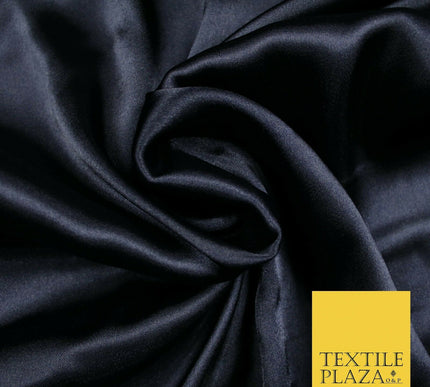 OVER 40 COLOURS - Fine Silky Soft Charmeuse Satin Dress Fabric Draping Lining