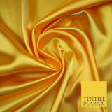 Premium Plain Silky ACETATE SATIN Dress Fabric Wedding Draping - 3 COLOURS 45"