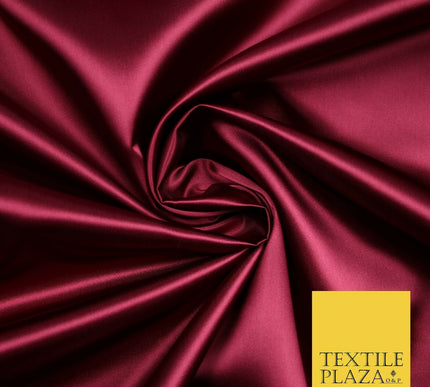 Premium Silky Smooth COUNTESS SATIN Dress Fabric Bridal Draping - 8 COLOURS 45"
