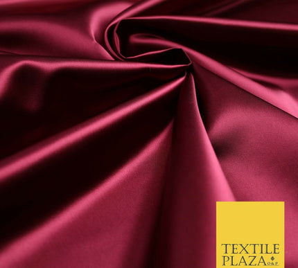 Premium Silky Smooth COUNTESS SATIN Dress Fabric Bridal Draping - 8 COLOURS 45"