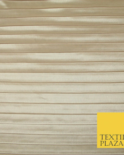 White Blush Pink 2cm Pleated Crinkle Stretch Silky Plisse Satin Fabric Dress 58"