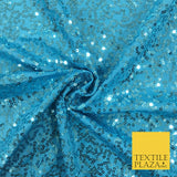 Luxury Sequin Dancewear Spandex Lycra Dress Fabric Stretch Costume 12 COLOURS