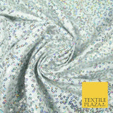Luxury Sequin Dancewear Spandex Lycra Dress Fabric Stretch Costume 12 COLOURS