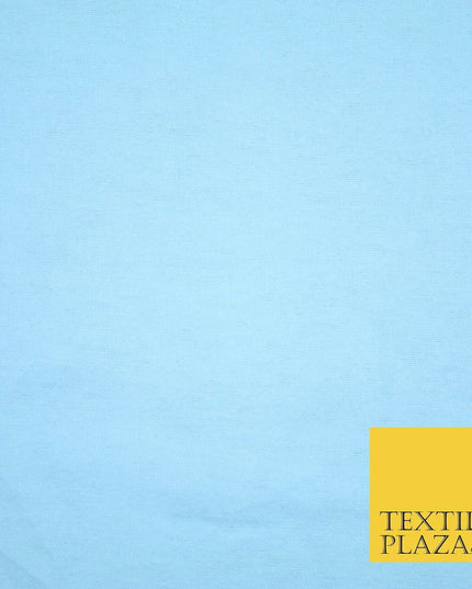 Plain Coloured Winceyette Soft 100% Brushed Cotton Fabric Flannel 110cm Wide