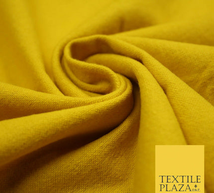 Plain Coloured Winceyette Soft 100% Brushed Cotton Fabric Flannel 110cm Wide