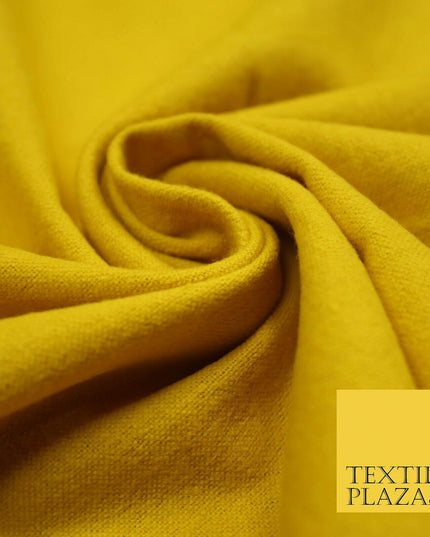 Plain Coloured Winceyette Soft 100% Brushed Cotton Fabric Flannel 110cm Wide