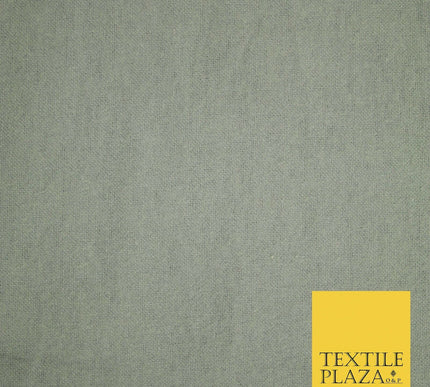Plain Coloured Winceyette Soft 100% Brushed Cotton Fabric Flannel 110cm Wide