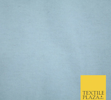 Plain Coloured Winceyette Soft 100% Brushed Cotton Fabric Flannel 110cm Wide