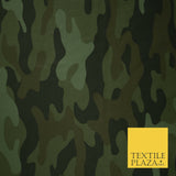 Classic Woodland Camouflage Cotton Drill Fabric Army Military Cargo Camo 59"