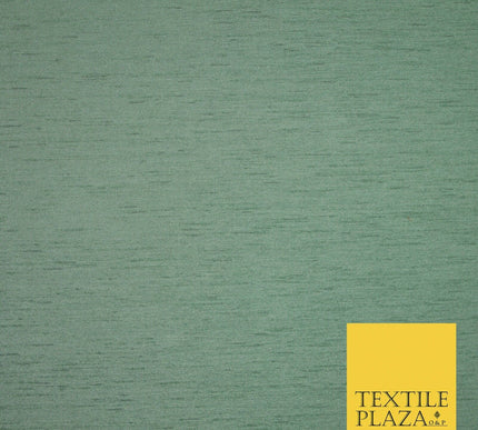 Luxury Plain Satin Backed Faux Raw Silk Dupion Shantung Fabric Material Dyed 44"