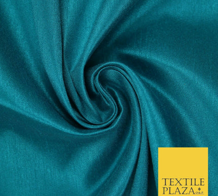 Plain Dyed Faux Dupion Raw Silk Matte Shantung 100% Polyester Fabric Material58"