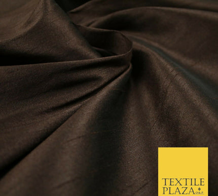 Plain Dyed Faux Dupion Raw Silk Matte Shantung 100% Polyester Fabric Material58"