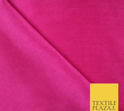 Plain Dyed Faux Dupion Raw Silk Matte Shantung 100% Polyester Fabric Material58"