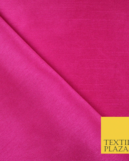 Plain Dyed Faux Dupion Raw Silk Matte Shantung 100% Polyester Fabric Material58"