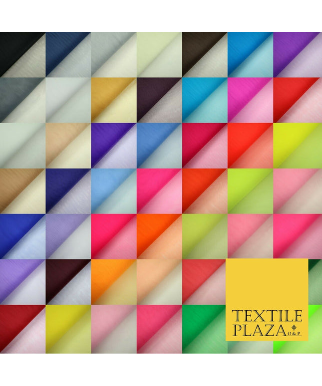 50 COLOURS Premium Quality Tutu Bridal Dress Stiff Net Fabric Tulle Material 60"