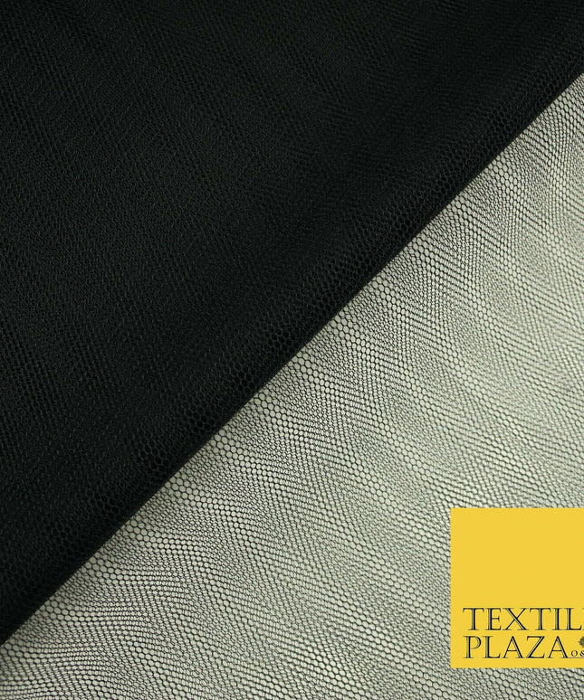 50 COLOURS Premium Quality Tutu Bridal Dress Stiff Net Fabric Tulle Material 60"