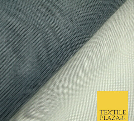 50 COLOURS Premium Quality Tutu Bridal Dress Stiff Net Fabric Tulle Material 60"